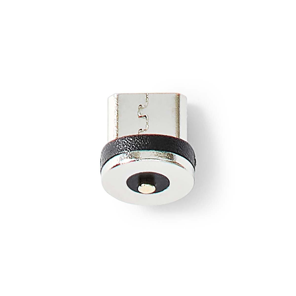 Nedis USB Cable | USB 2.0 | USB-A Male | USB Micro-B Male / USB-C™ Male | 10 W | No Data Transfer | Nickel Plated | 2.00 m | Round | Nylon | Black | Box