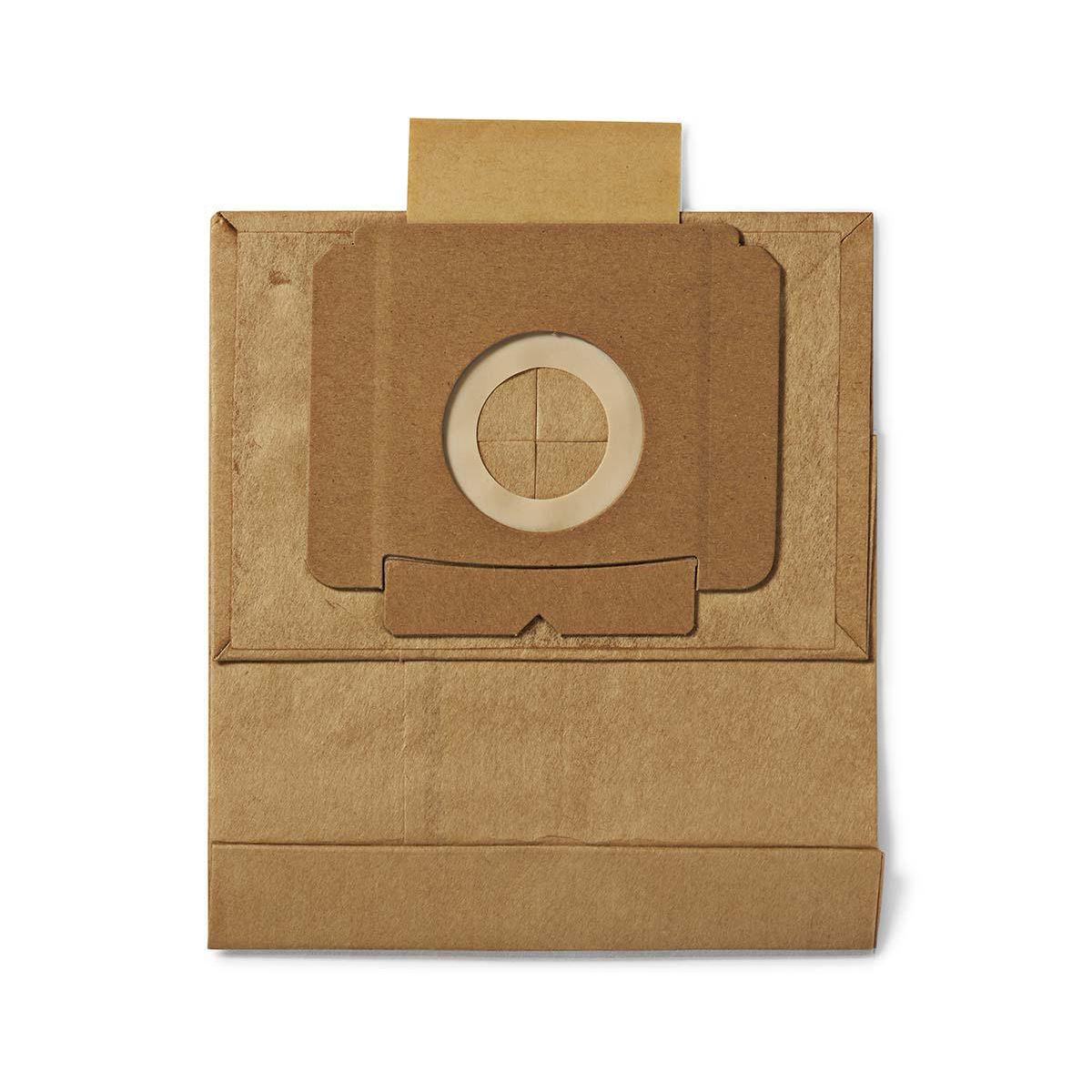 Nedis DUBG110AEG10 | Vacuum Cleaner Bag | 10 pcs | Paper | Most sold for: AEG / Electrolux | Brown