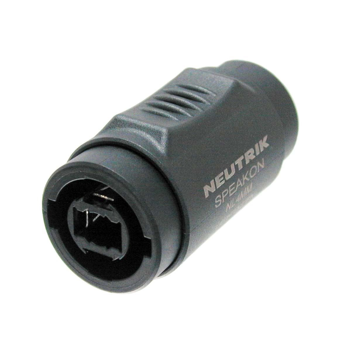 Neutrik NTR-NL4MMX | Lockable 4 pole speakON adapter