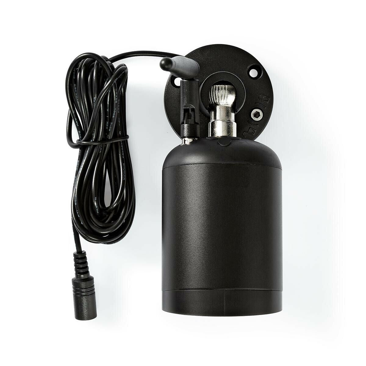 Nedis SmartLife Outdoor Camera | Wi-Fi | Full HD 1080p | IP65 | Cloud Storage (optional) / microSD (not included) | 12 V DC | With motion sensor | Night vision | Black
