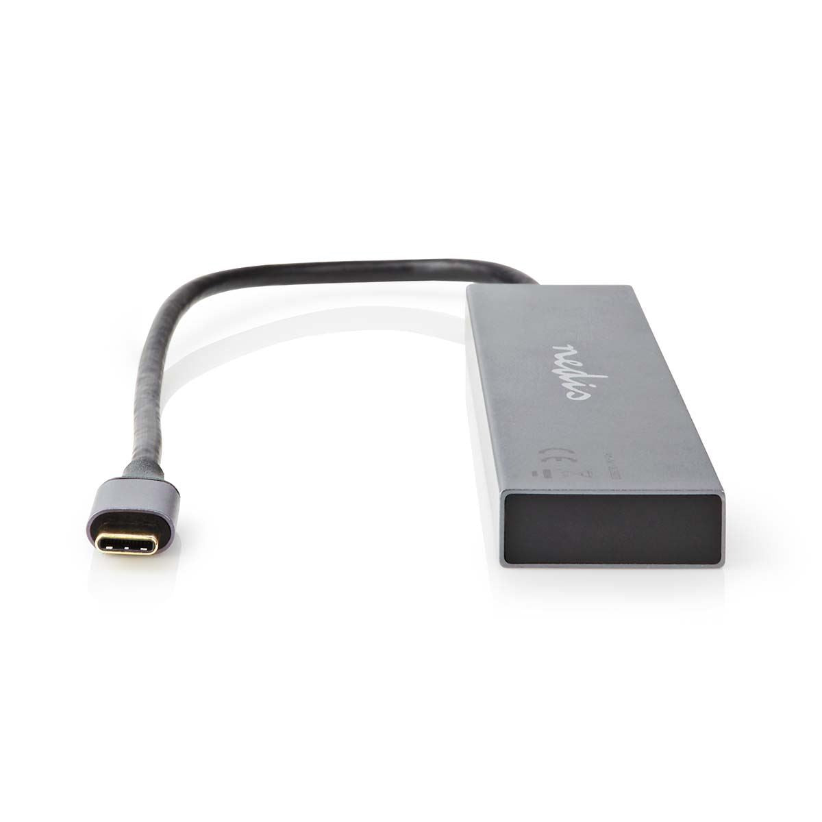 Nedis USB Hub | 1x USB-C™ 3.2 Gen 2 Male | USB-C™ 3.2 Gen 2 Female with PD 3.0 / 3x USB-C™ 3.2 Gen 2 Female | 4 port(s) | USB 3.2 Gen 2 | USB Powered | 10 Gbps
