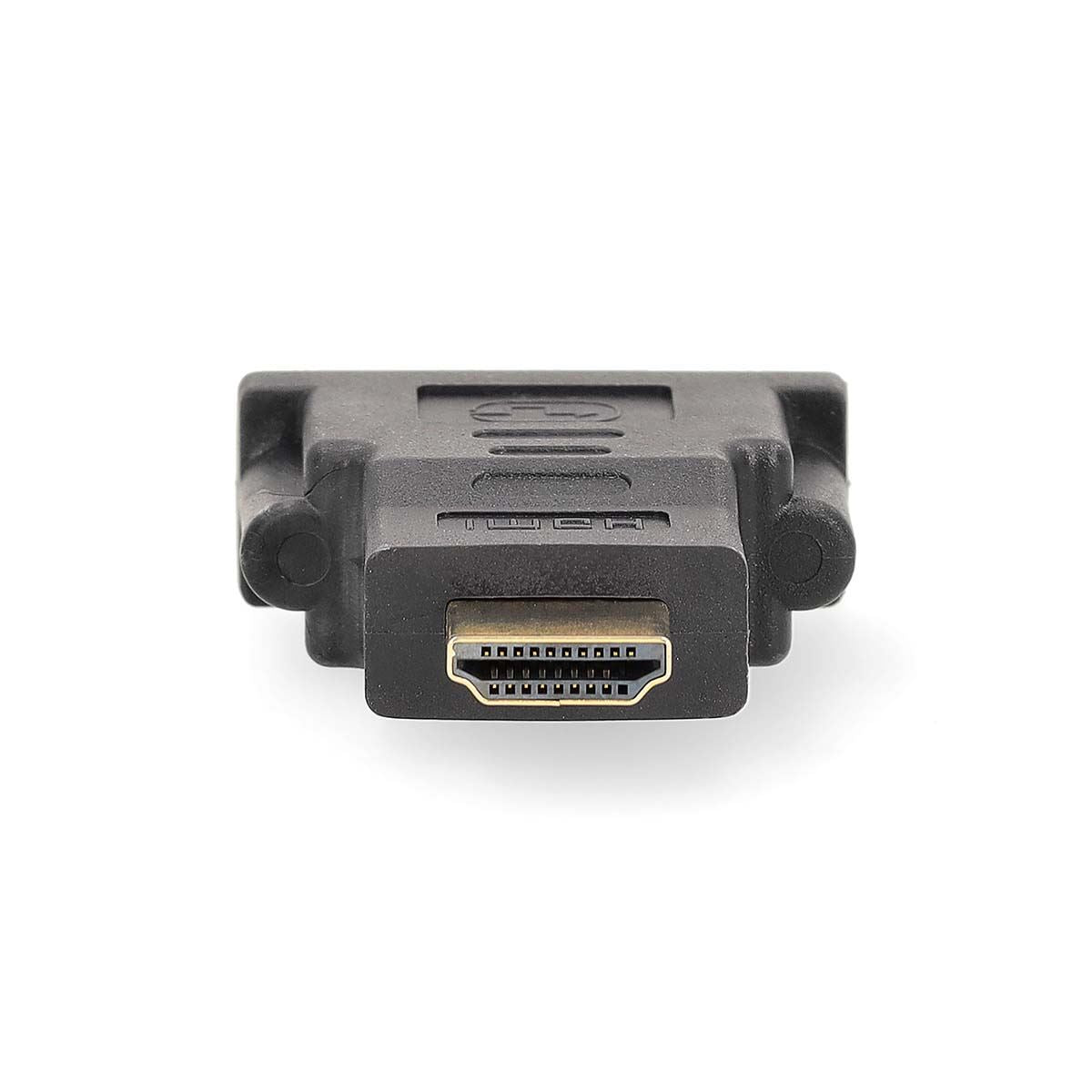 Nedis HDMI™ Adapter | HDMI™ Connector | DVI-D 24+1-Pin Female | Gold Plated | Straight | ABS | Anthracite | 1 pcs | Box