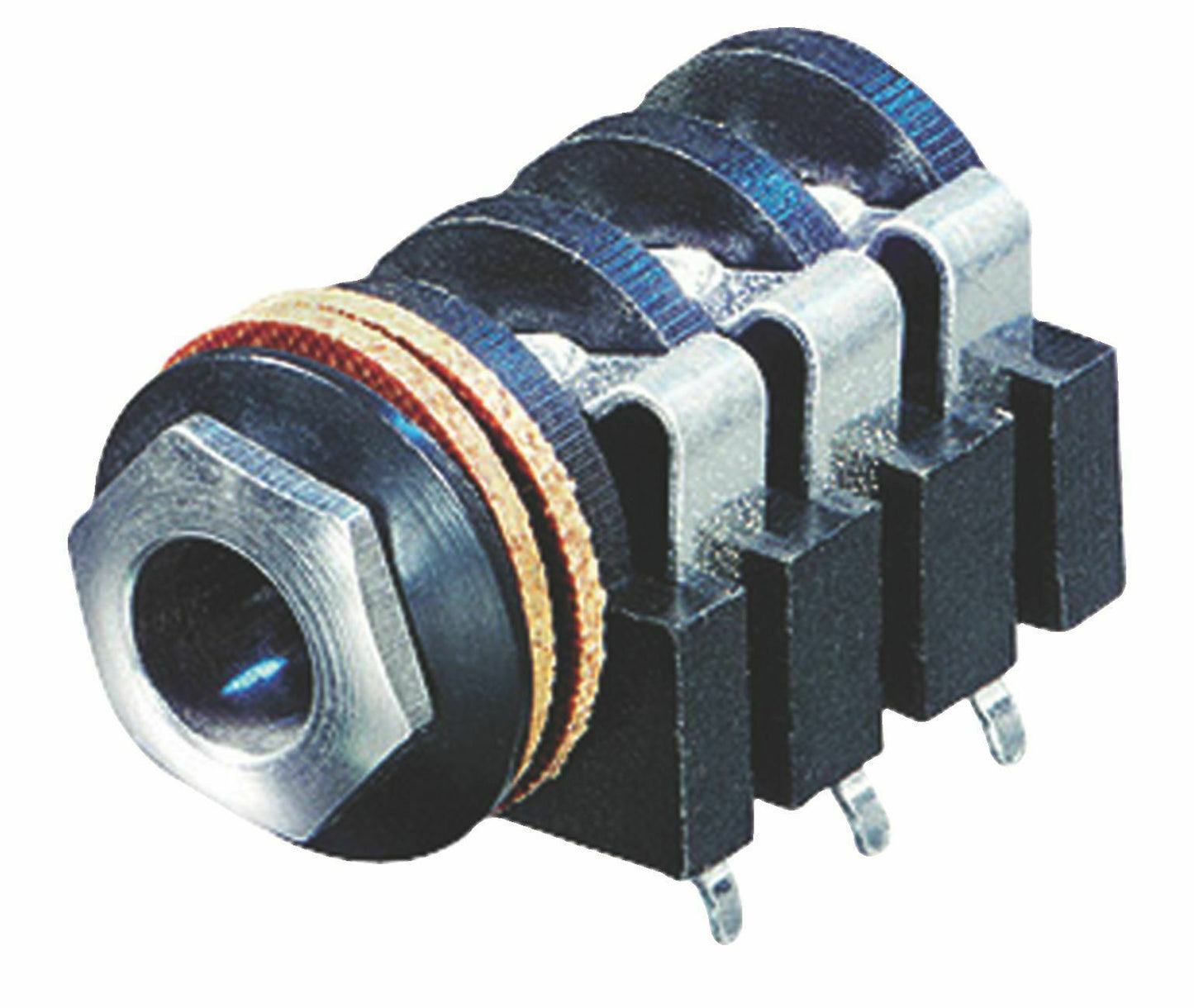 Neutrik Stereo Connector 6.35 mm Female Black