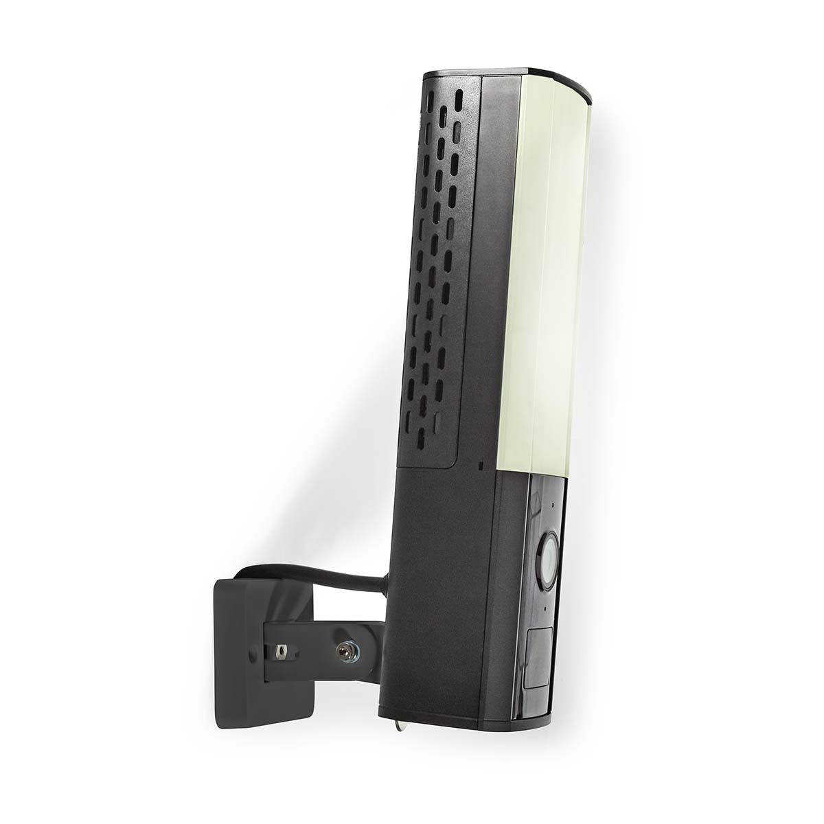 Nedis SmartLife Outdoor Camera | Wi-Fi | Ambient light | Full HD 1080p | IP65 | Cloud Storage (optional) / microSD (not included) / Onvif | 100 - 240 V AC | With motion sensor | Night vision | Black