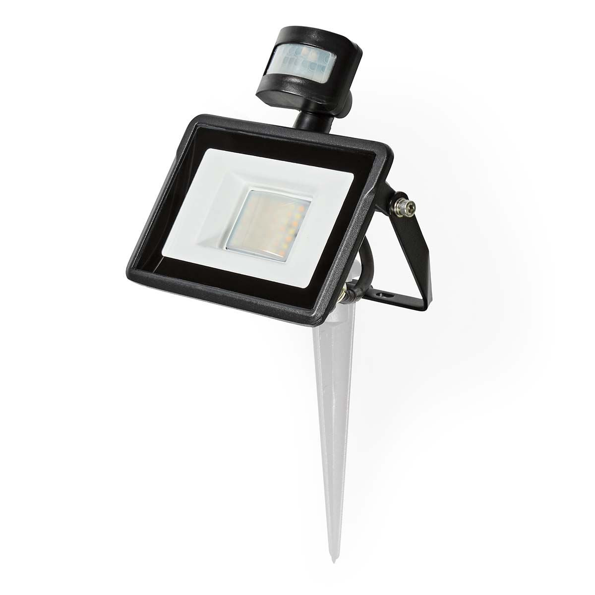 Nedis Smartlife Outdoor Light | Motion Sensor | 1500 lm | Wi-Fi | 20 W | Dimmable White | 3000 - 6500 K | Aluminium | Android™ / IOS