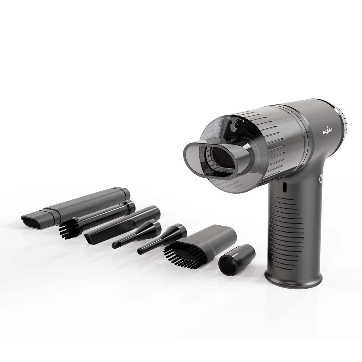 Nedis Handheld Vacuum Cleaner | Air blower | 90 W | Rechargeable | Dry / Wet | Li-Ion | Black