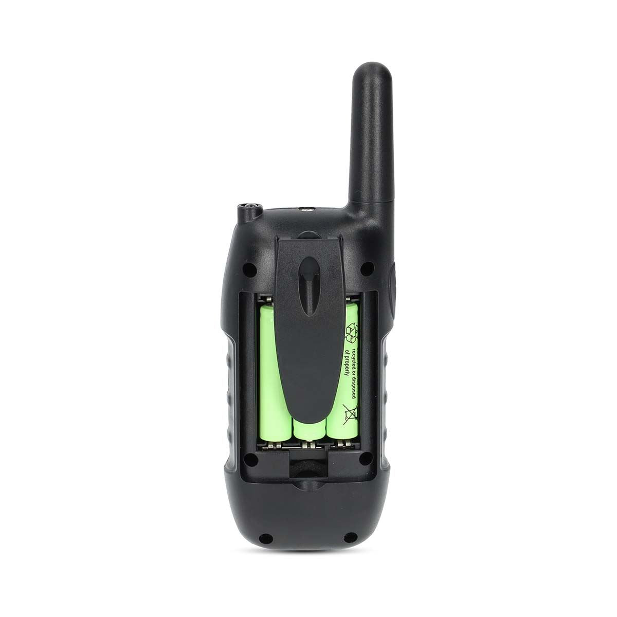 Nedis Walkie-Talkie Set | 2 Handsets | Up to 10 km | Frequency channels: 8 | PTT / VOX | up to 3 Hours | Headphone output | Black