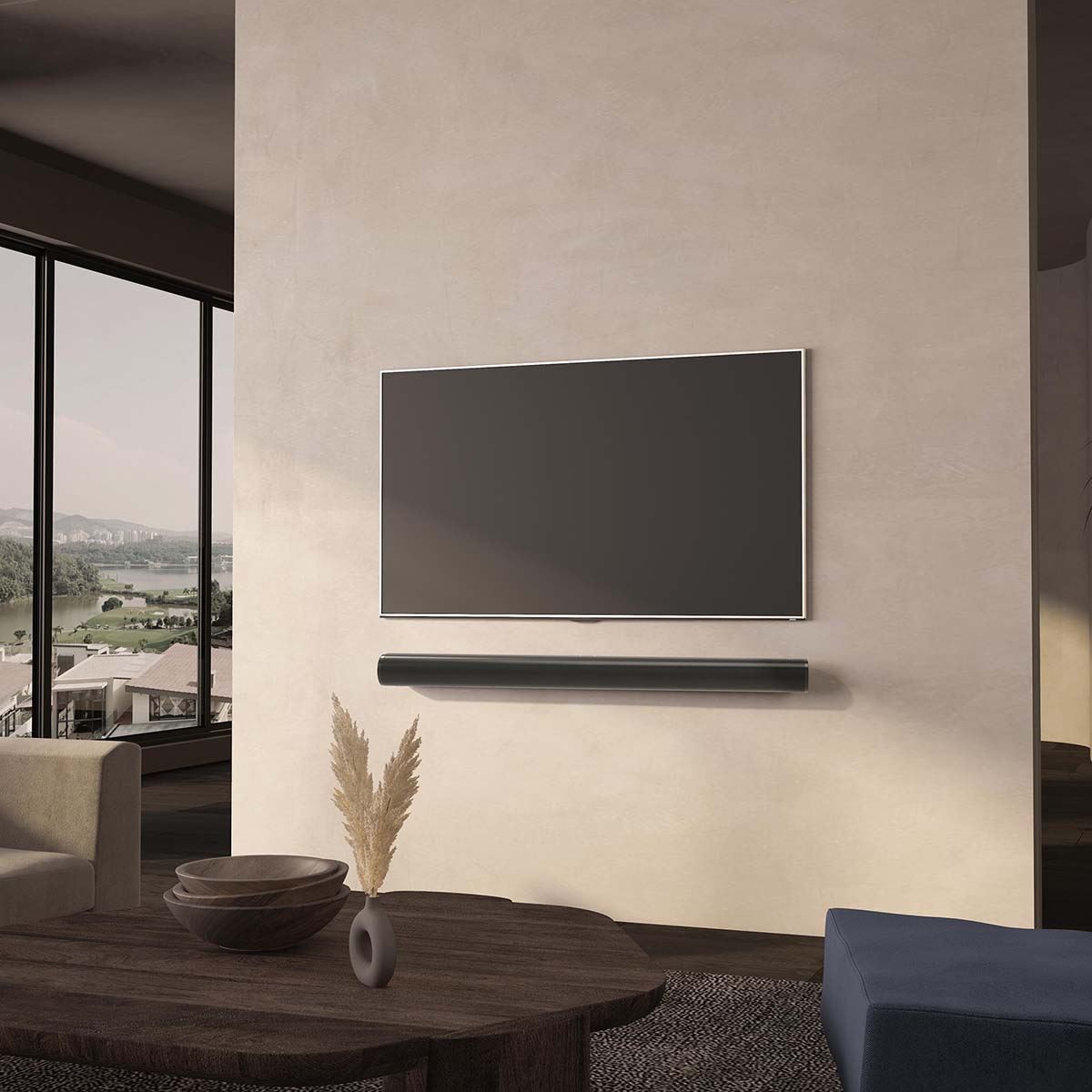 Nedis Soundbar Mount | Compatible with: Sonos® Arc™ | Wall | 10 kg | Fixed | ABS / Steel | Black