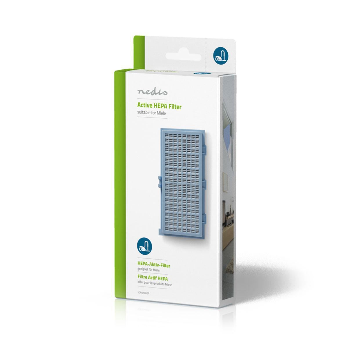 Nedis Replacement HEPA Filter | Replacement for: Miele | Blue / White