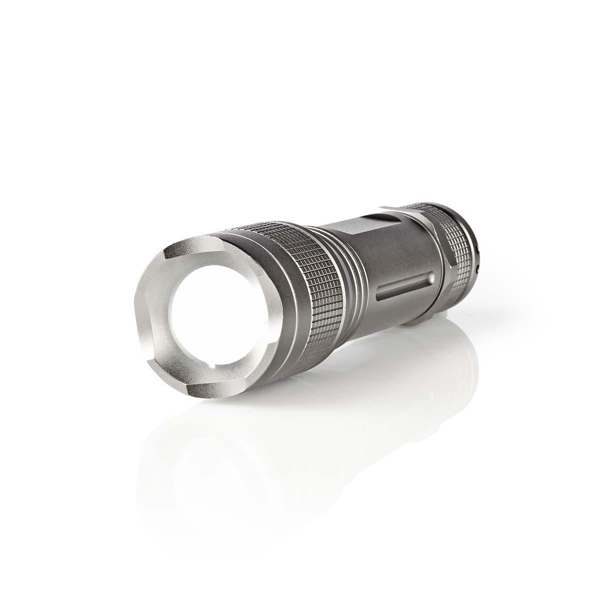 Nedis LED Torch | Battery Powered | 4.5 V DC | 5 W | 3x AAA/LR03 | Rated luminous flux: 330 lm | Light range: 200 m | Beam angle: 48 °