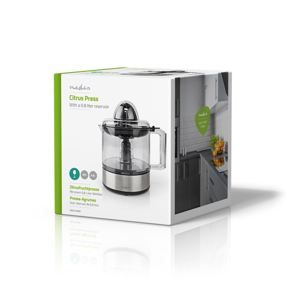 Nedis Citrus Press | 30 W | Black / Silver