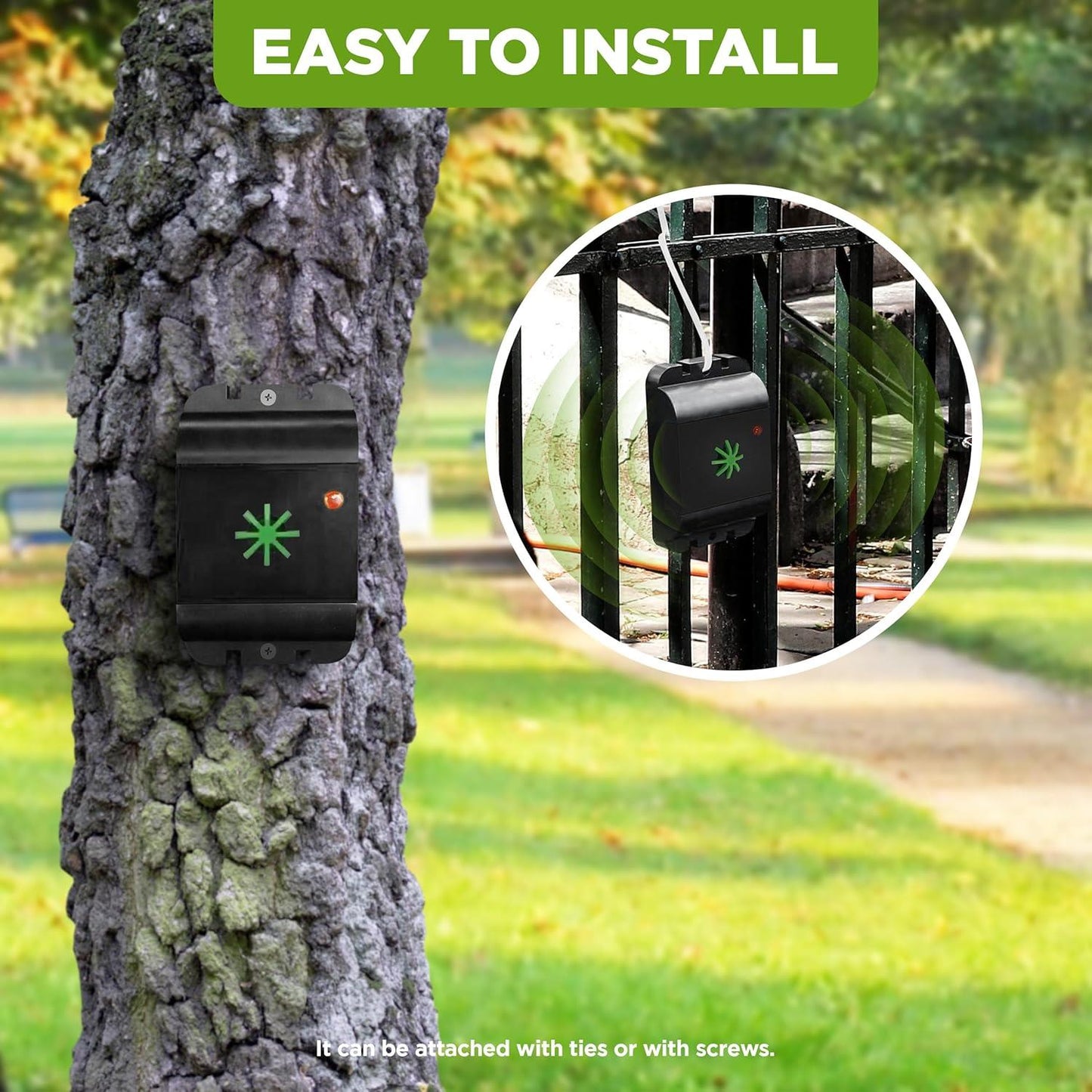 Isotronic Dog and Cat Repellent | 18 - 32 kHz | Outdoor