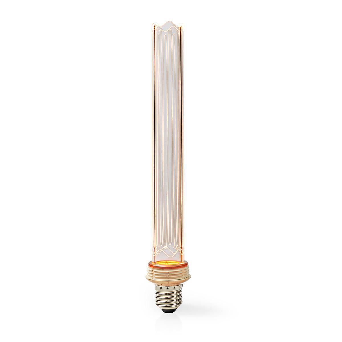 Nedis LED Filament Bulb E27 | PS165 | 3.5 W | 120 lm | 1800 K | Dimmable | With Gold Amber Finish | Retro Style | 1 pcs