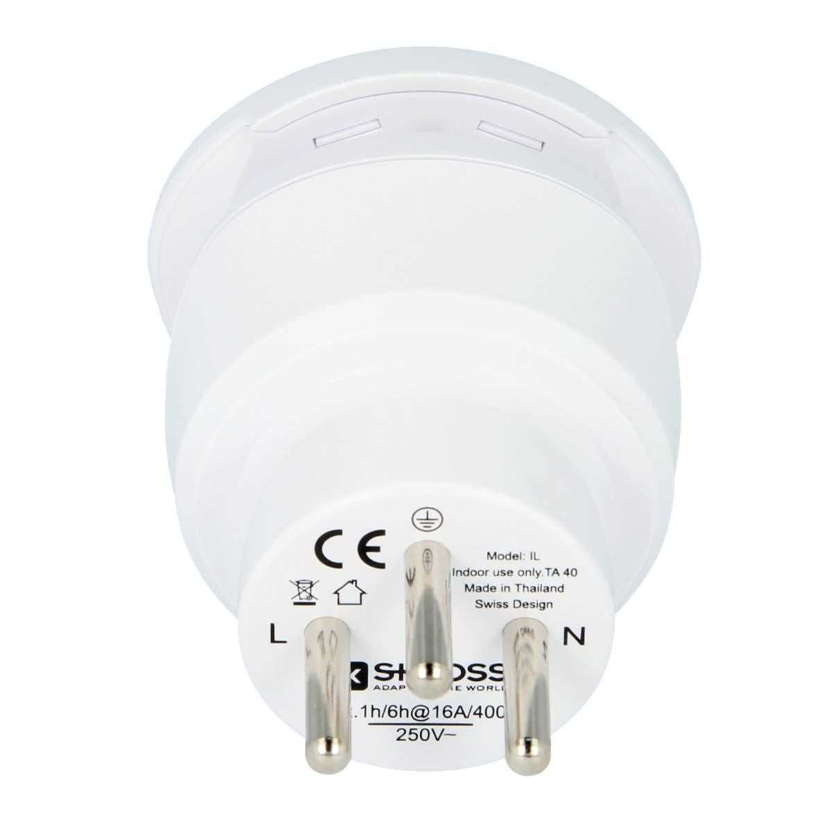 Skross SKross | Travel Adapter Combo - World-to-Israel Earthed