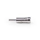 Nedis Car Antenna Connector | Straight | Male | Copper | 50 Ohm | Push on | Metal | Silver | 10 pcs | Envelope