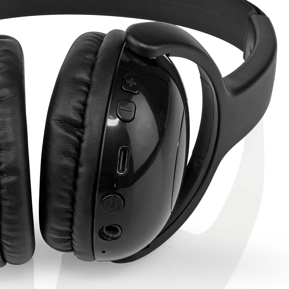 Nedis Wireless On-Ear Headphones | Maximum battery play time: 8 hrs | Built-in microphone | Press Control | Voice control support | Volume control