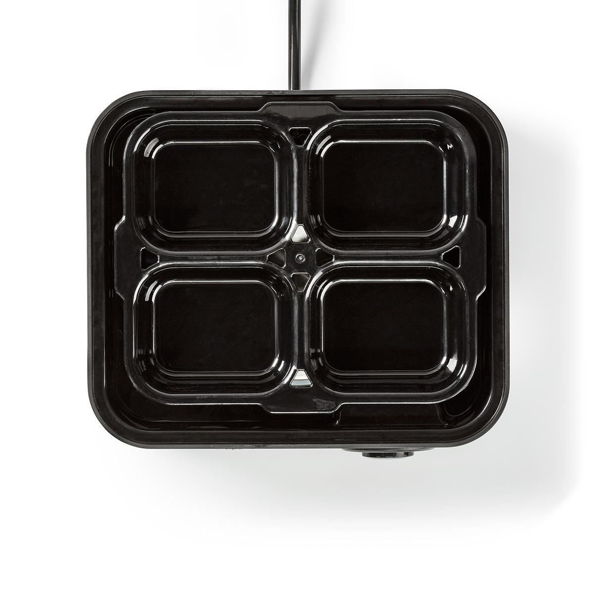 Nedis Egg Boiler | 8 Eggs | Measuring Cup | Aluminium / Black