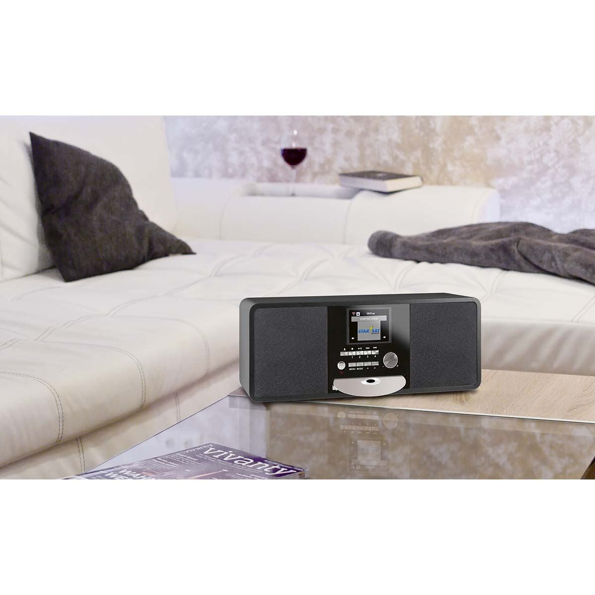 Imperial DABMAN i200 CD Multifunctional Radio DAB+ / FM / Internet / Bluetooth Black