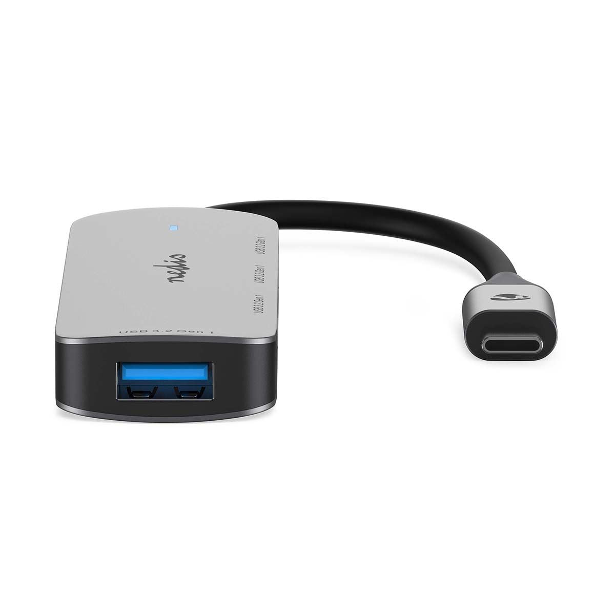 Nedis USB Hub | 1x USB-C™ | 4x USB A Female | 4 port(s) | USB 3.2 Gen 1 | USB Powered | 5 Gbps