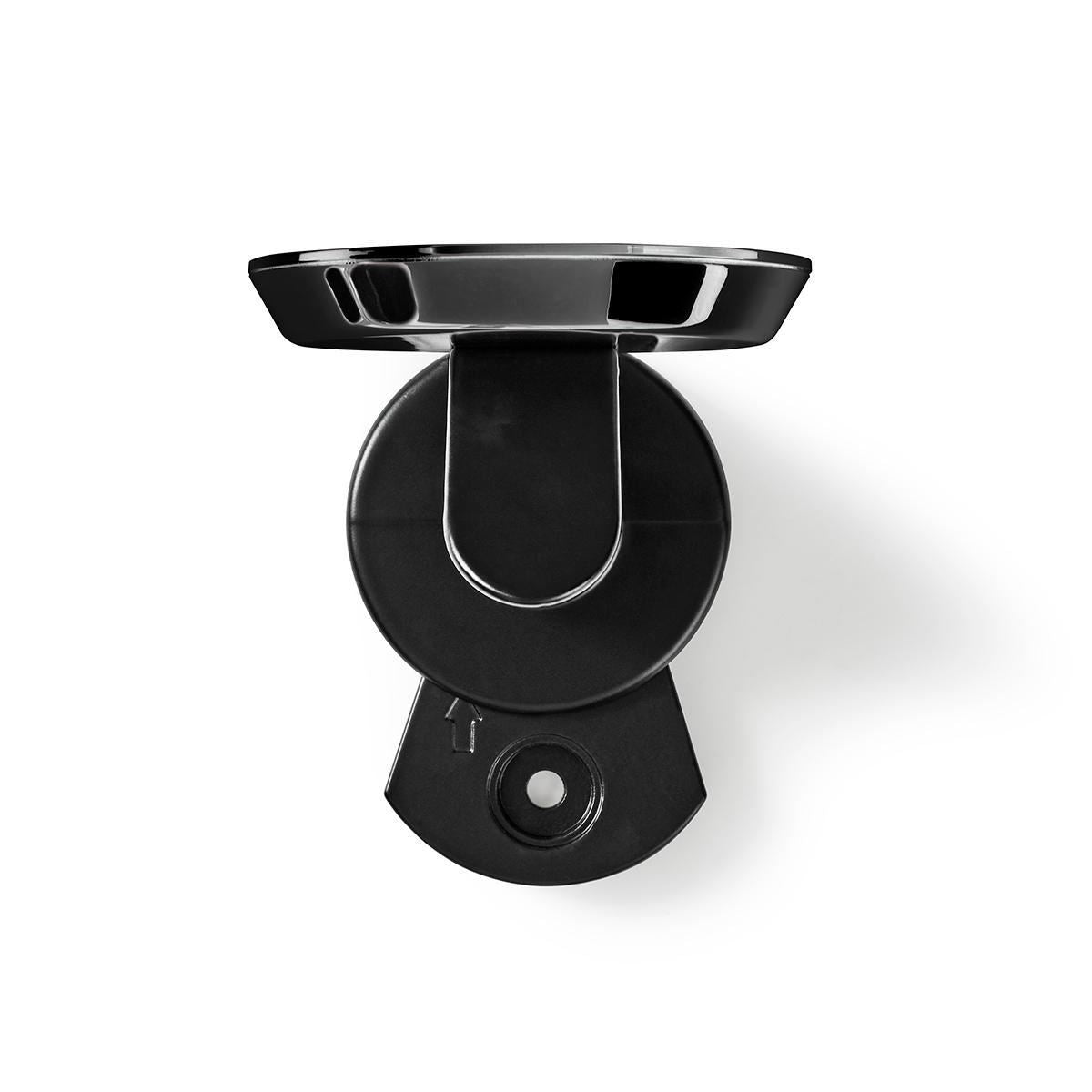 Nedis Speaker Mount | Compatible with: Google Home® | Wall | 2 kg | Fixed | Metal / Steel | Black