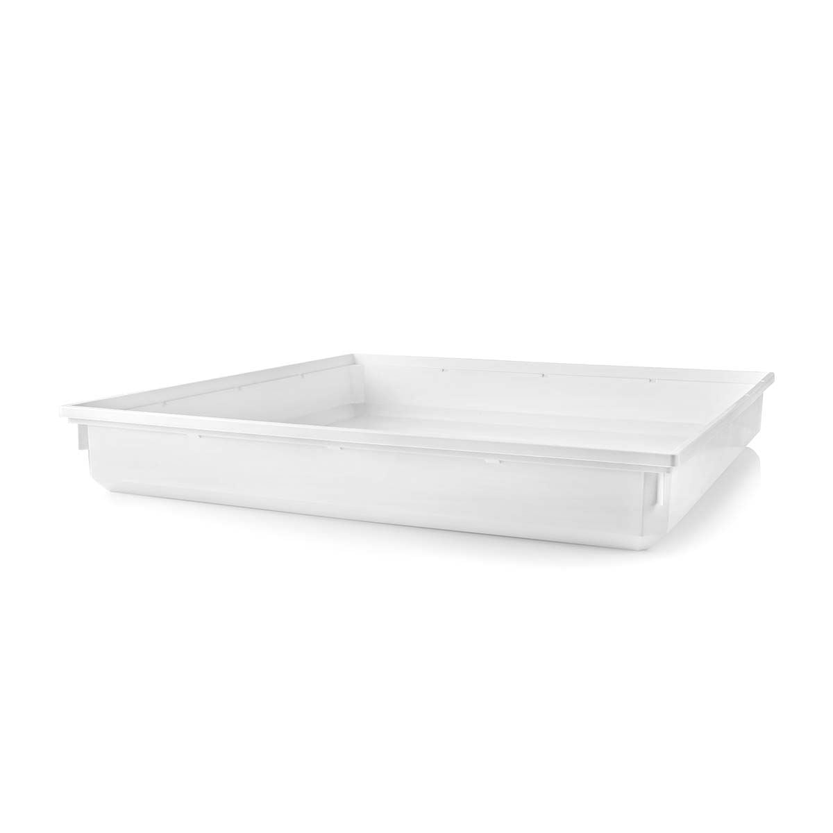 Nedis WADT111AT70 | Drip Tray for Washing Machine | Plastic | White | 70 x 70 x 10 cm