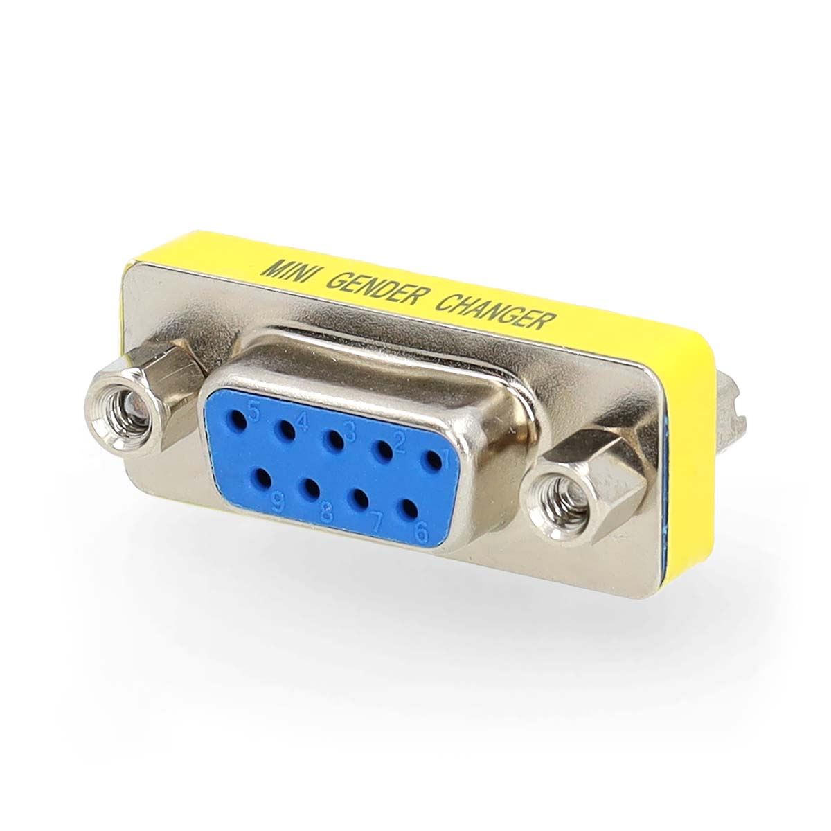 Nedis Serial Adapter | Adapter | D-SUB 9-Pin Female | D-SUB 9-Pin Female | Nickel Plated | Metal | Box