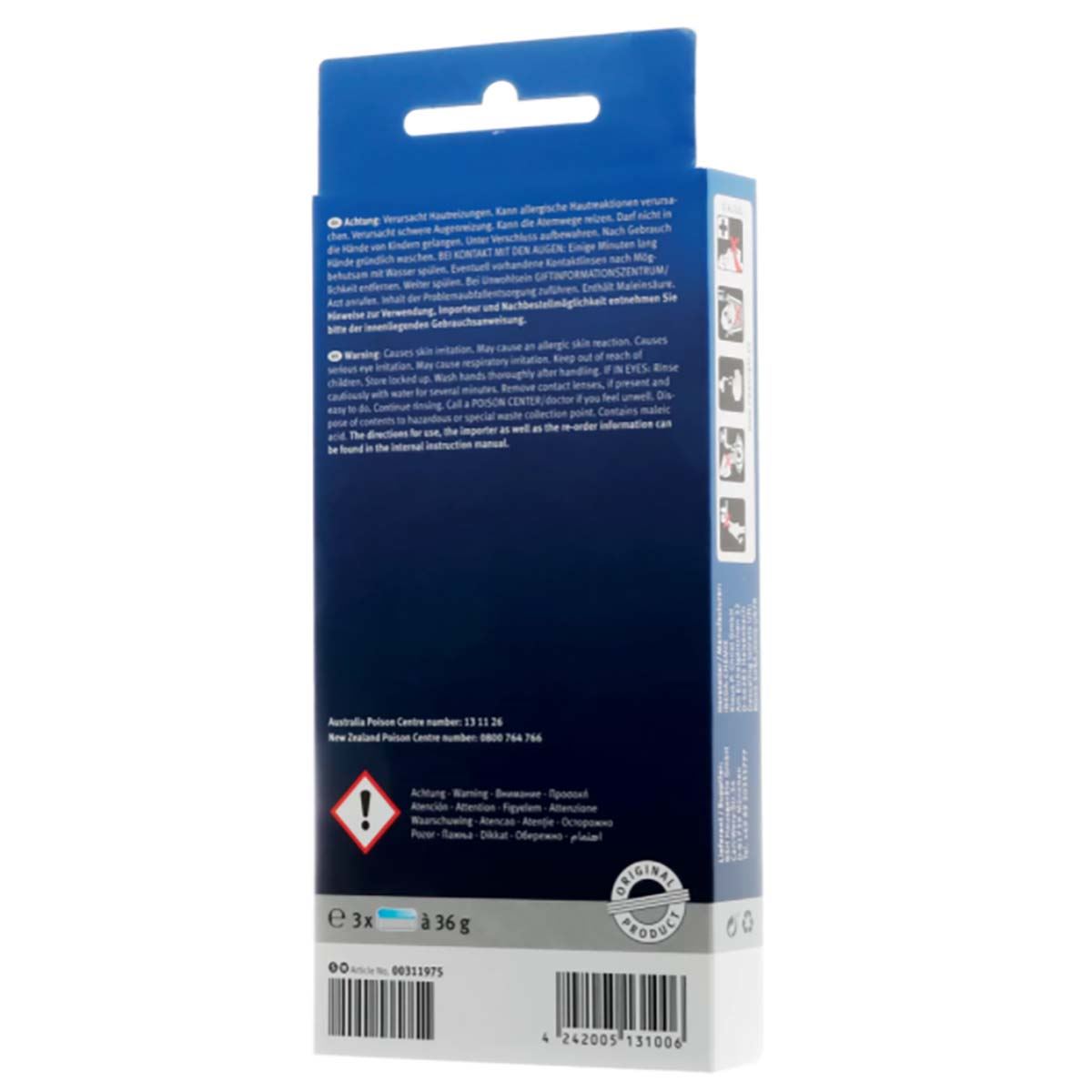 Bosch Descaling tablets for coffee machines - 2 in 1 - 3 pieces of 36 grams