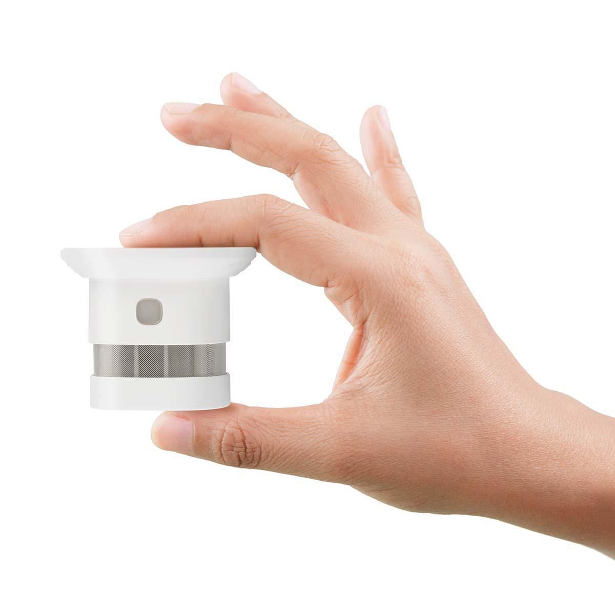Nedis Smoke Alarm | Battery Powered | Battery life up to: 10 year | EN 14604 | With pause button | With test button | 85 dB | ABS | White