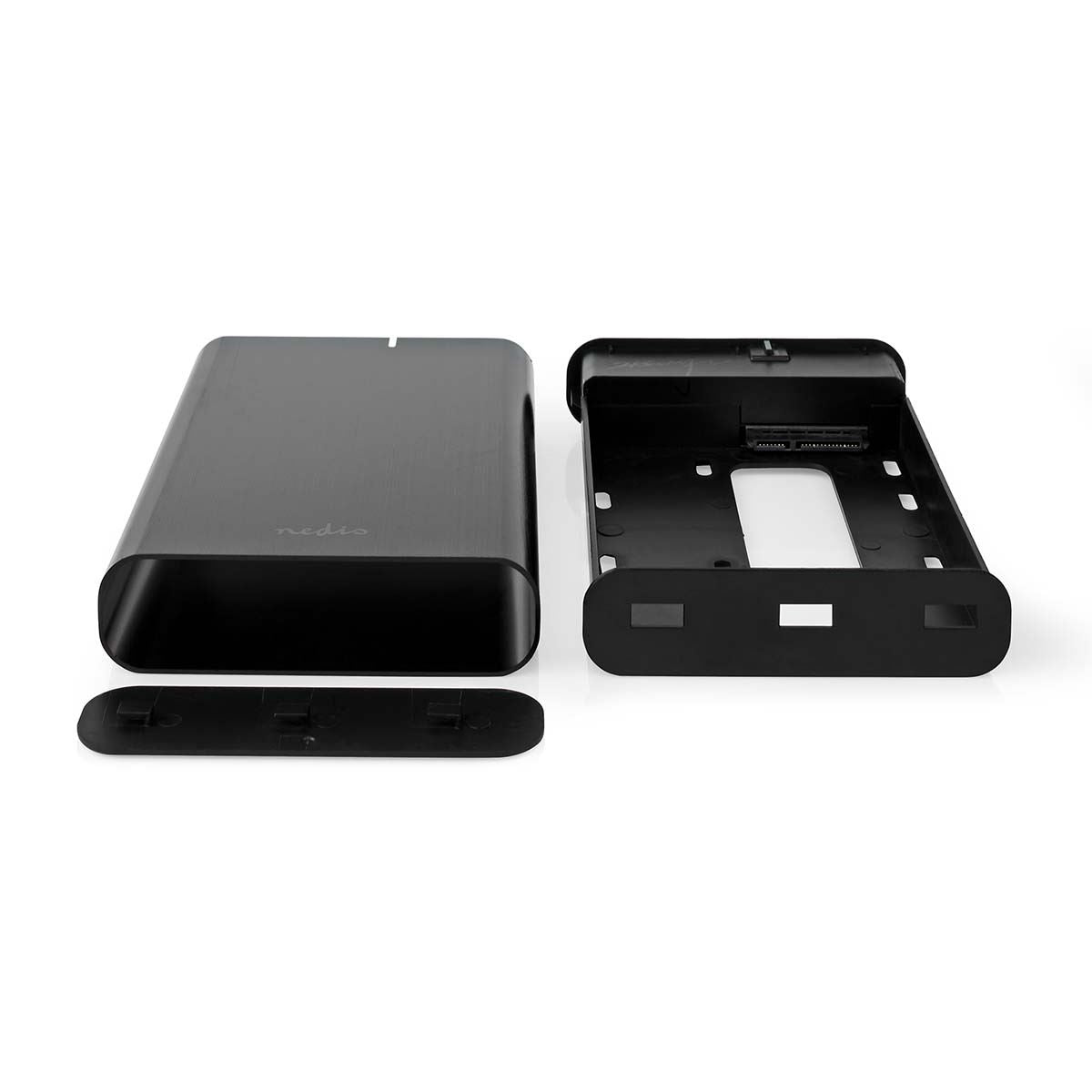 Nedis Hard Disk Enclosure | 3.5 " | USB 3.1 Gen1 | USB Type-A / USB Type-C™ | Notebook / PC | Aluminium