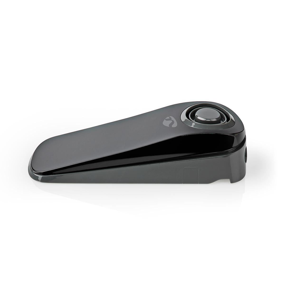 Nedis Doorstop Alarm | Battery Powered | 1x CR123A | 85 dB | Black / Grey