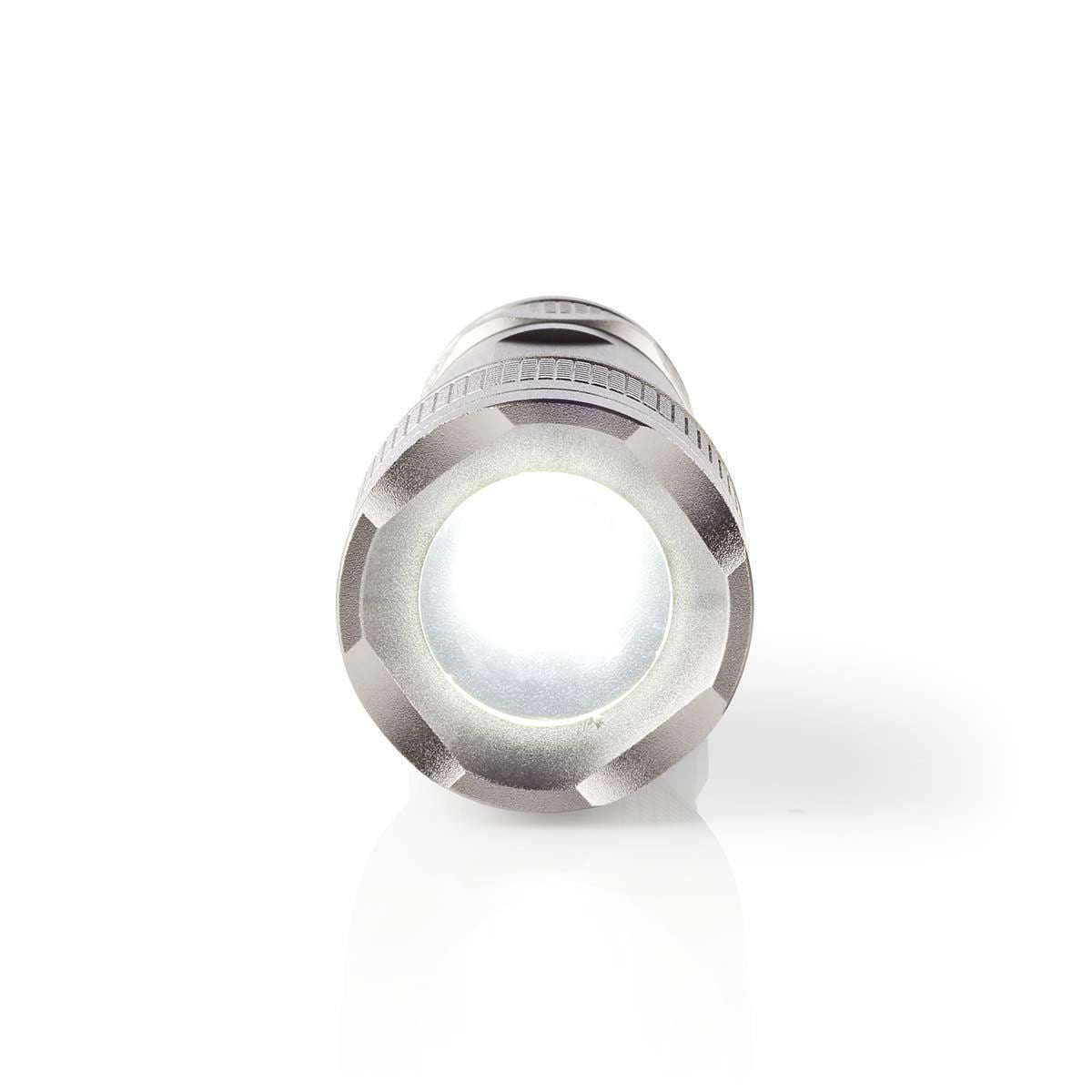Nedis LED Torch | Battery Powered | 4.5 V DC | 5 W | 3x AAA/LR03 | Rated luminous flux: 330 lm | Light range: 200 m | Beam angle: 48 °