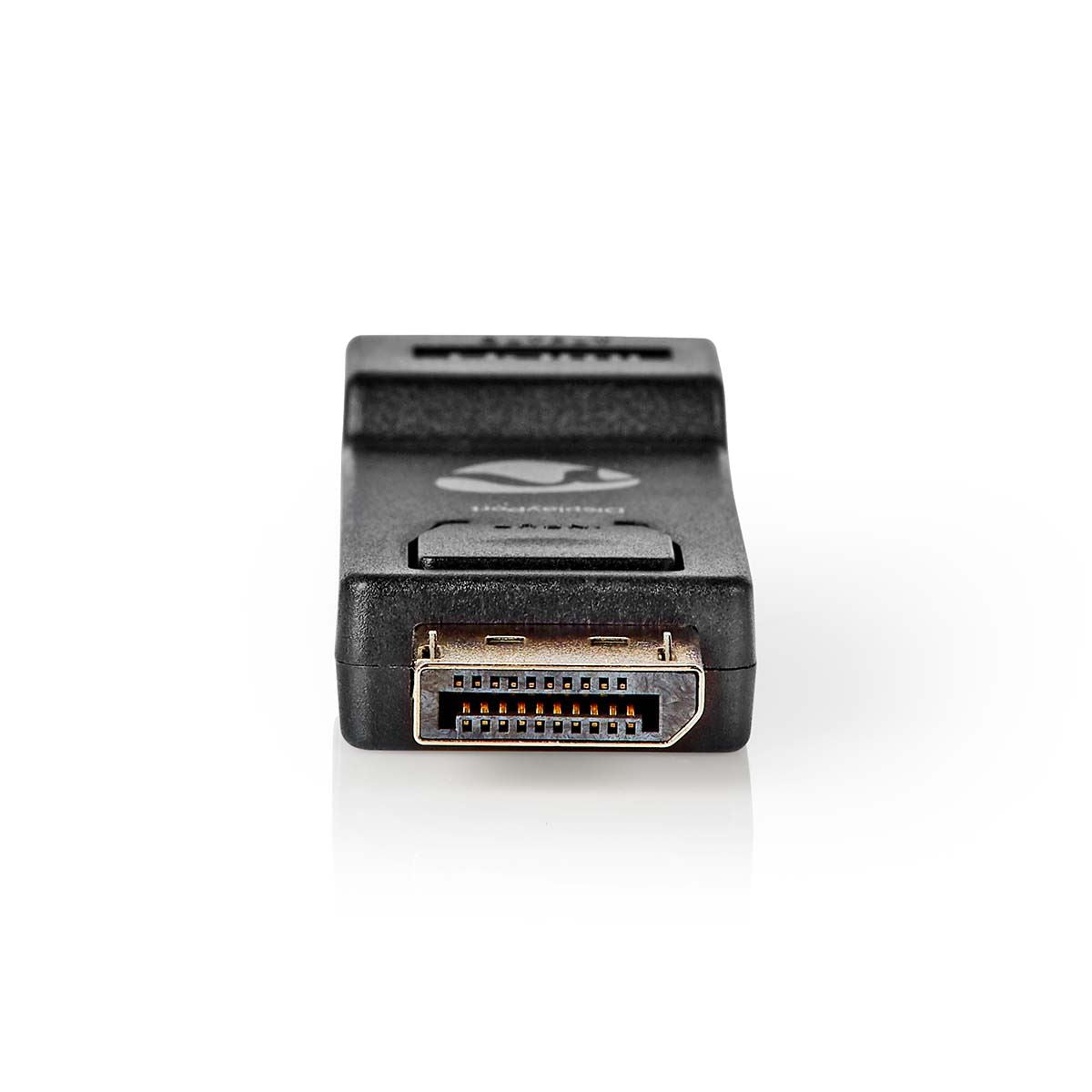 Nedis DisplayPort Adapter | DisplayPort Male | HDMI™ Output | 1080p@60Hz | Nickel Plated | Straight | Round | ABS | ABS | Black | Box