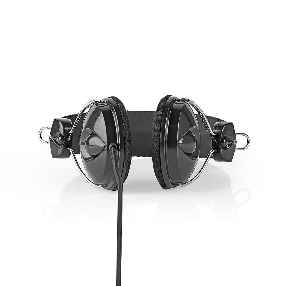 Nedis On-Ear Wired Headphones | 3.5 mm | Cable length: 1.10 m | Black