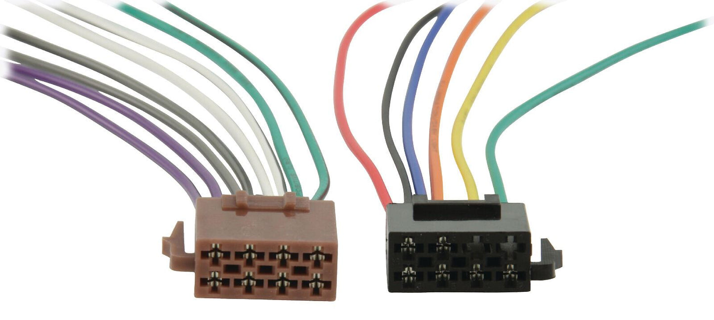 Nedis ISO Adapter Cable | ISO compatibility: Standard | 0.15 m | Round | PVC | Box