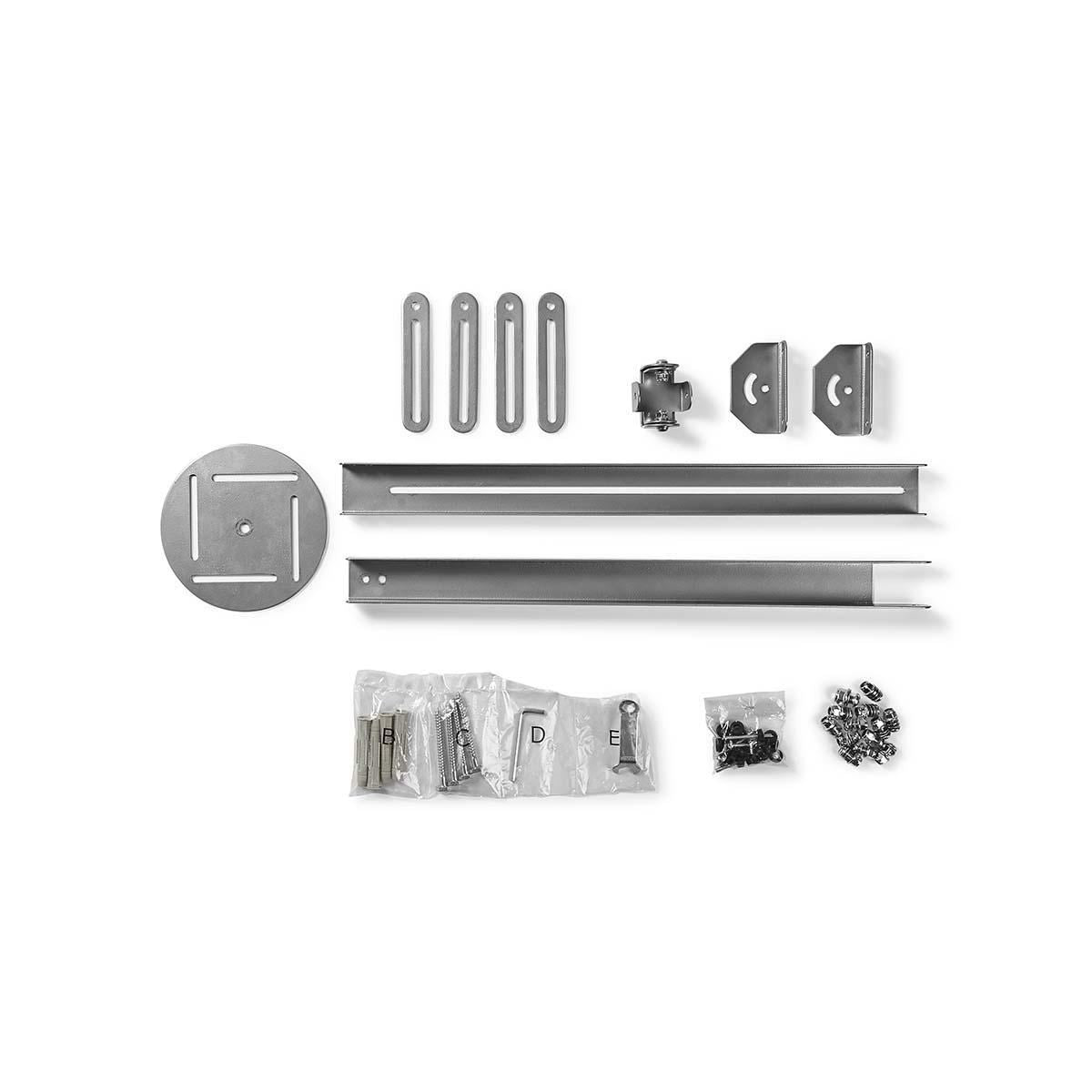 Nedis Projector Mount | Full Motion | 10 kg | Rotatable | Tiltable | Steel | Silver
