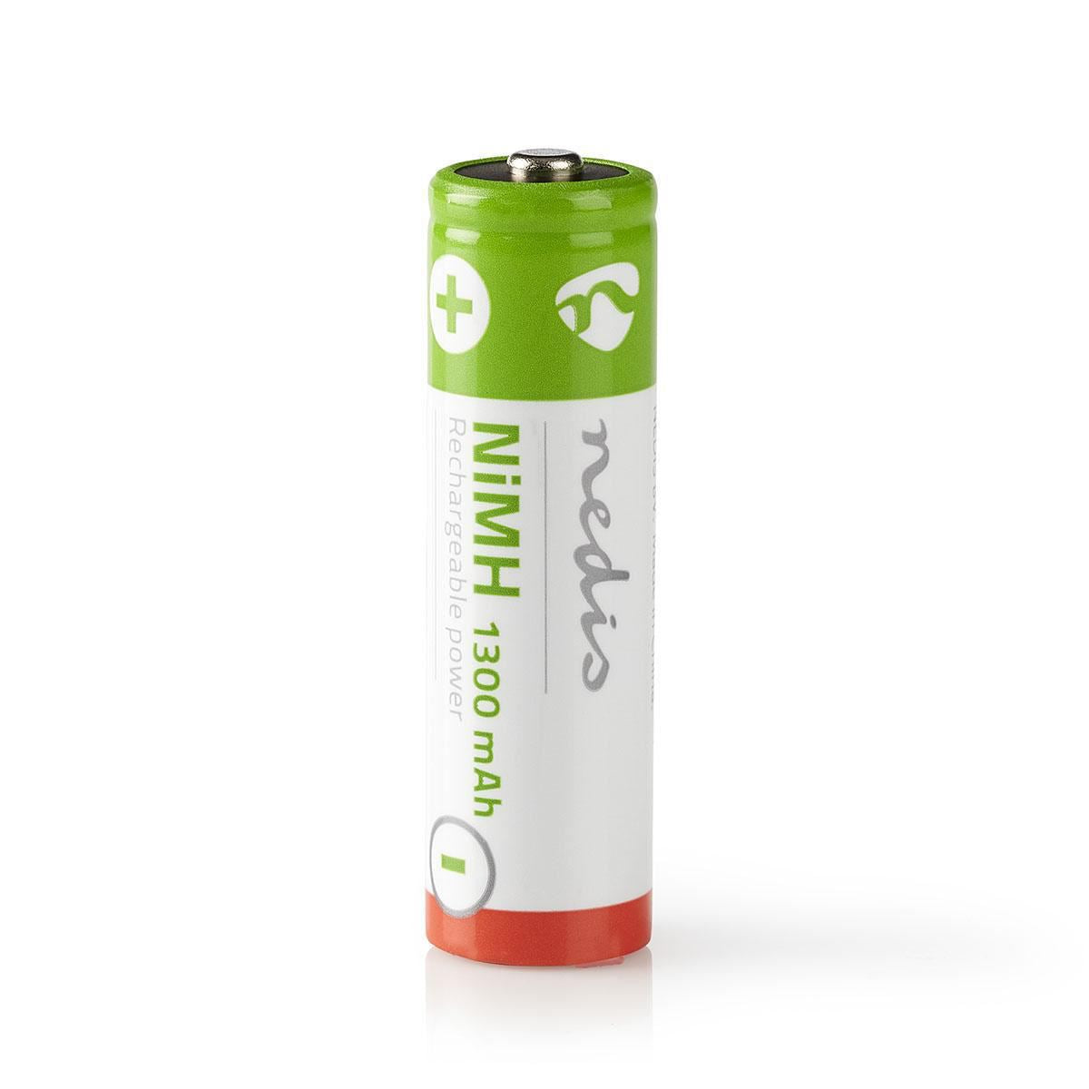 Nedis Rechargeable NiMH Battery AA | 1.2 V DC | 1300 mAh | 4-Pack