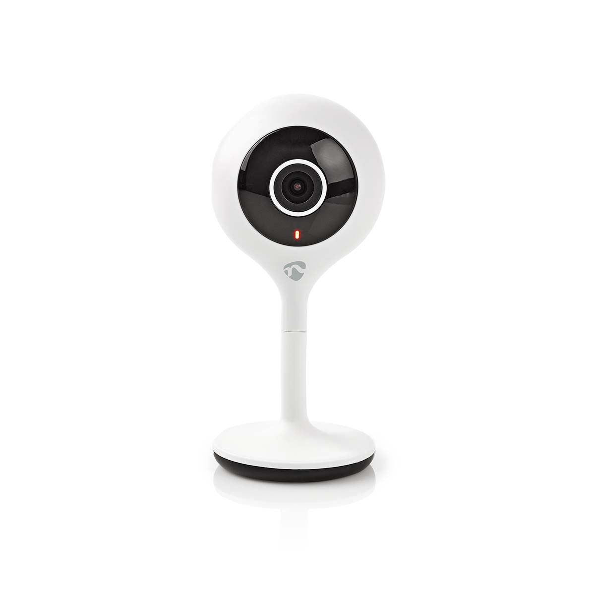 Nedis SmartLife Indoor Camera | Wi-Fi | Full HD 1080p | Cloud Storage (optional) / microSD (not included) | With motion sensor | Night vision | White