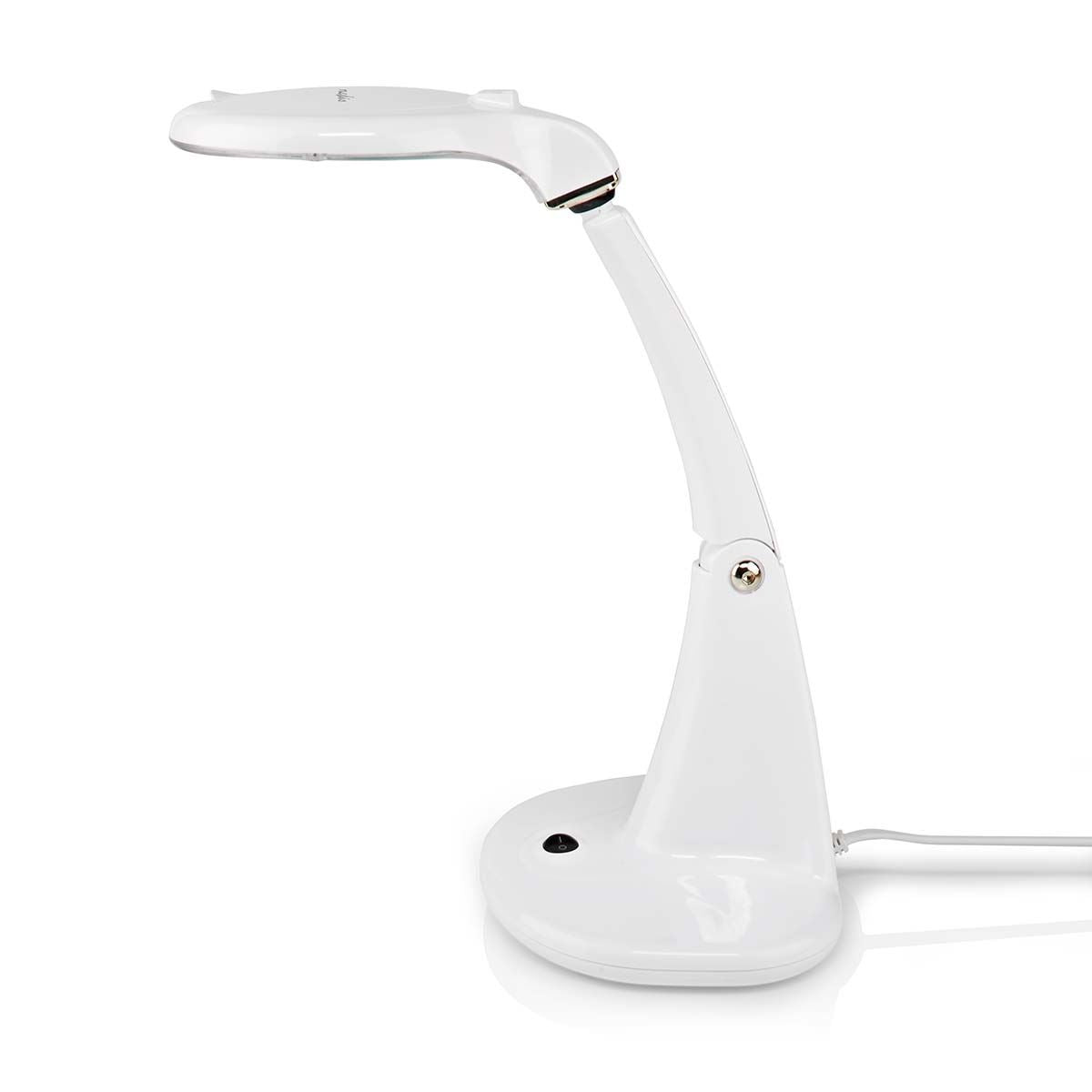 Nedis Magnifying Table Lamp | Lens strength: 3 + 12 Diopter | 6500 K | 6.5 W | 585 lm | White