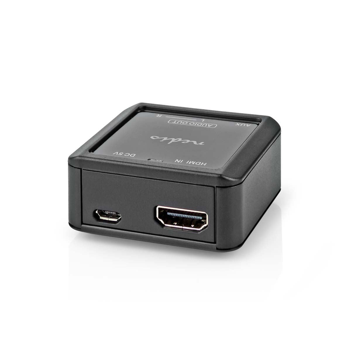 Nedis Digital Audio Converter | 1-way | Connection input: HDMI™ Input | Connection output: 2x (2x RCA Female) / 3.5 mm | Automatic | Anthracite