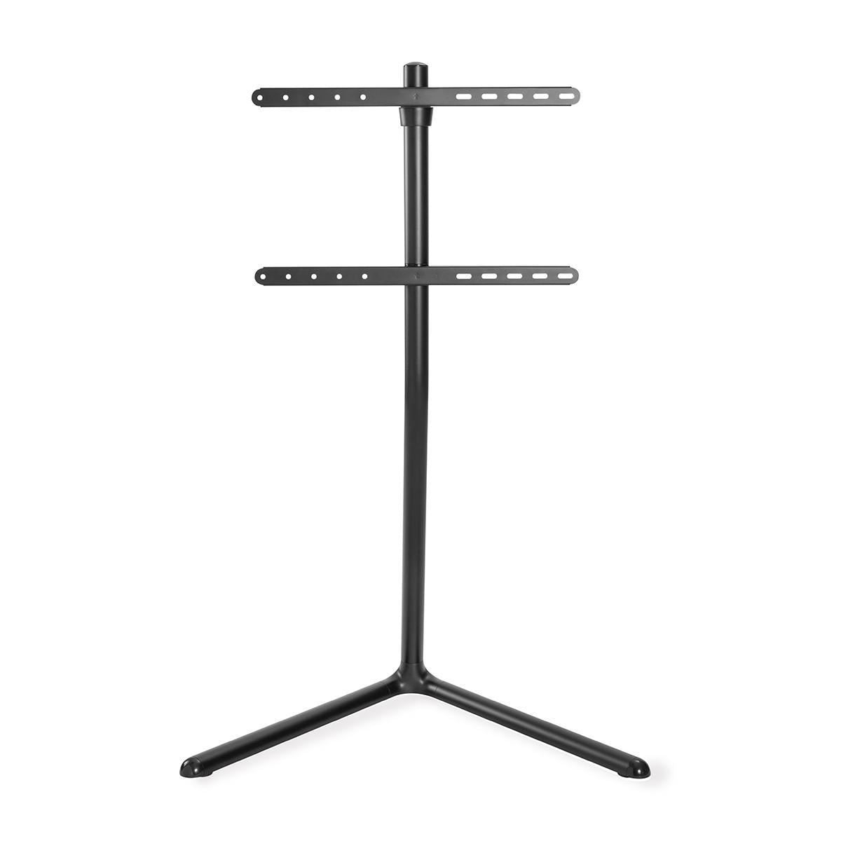 Nedis TV Floor Stand | 49 - 70 " | Maximum supported screen weight: 40 kg | V-shape Design | Anti-tip strap | Snap-lock | Aluminium / Steel | Black
