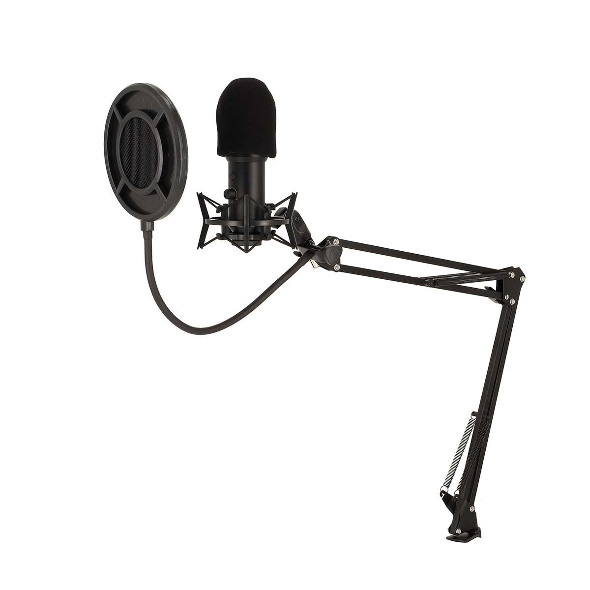Nedis Streaming & Gaming Microphone | Used for: Desktop / Notebook | USB Type-A | On/Off switch | POP Filter