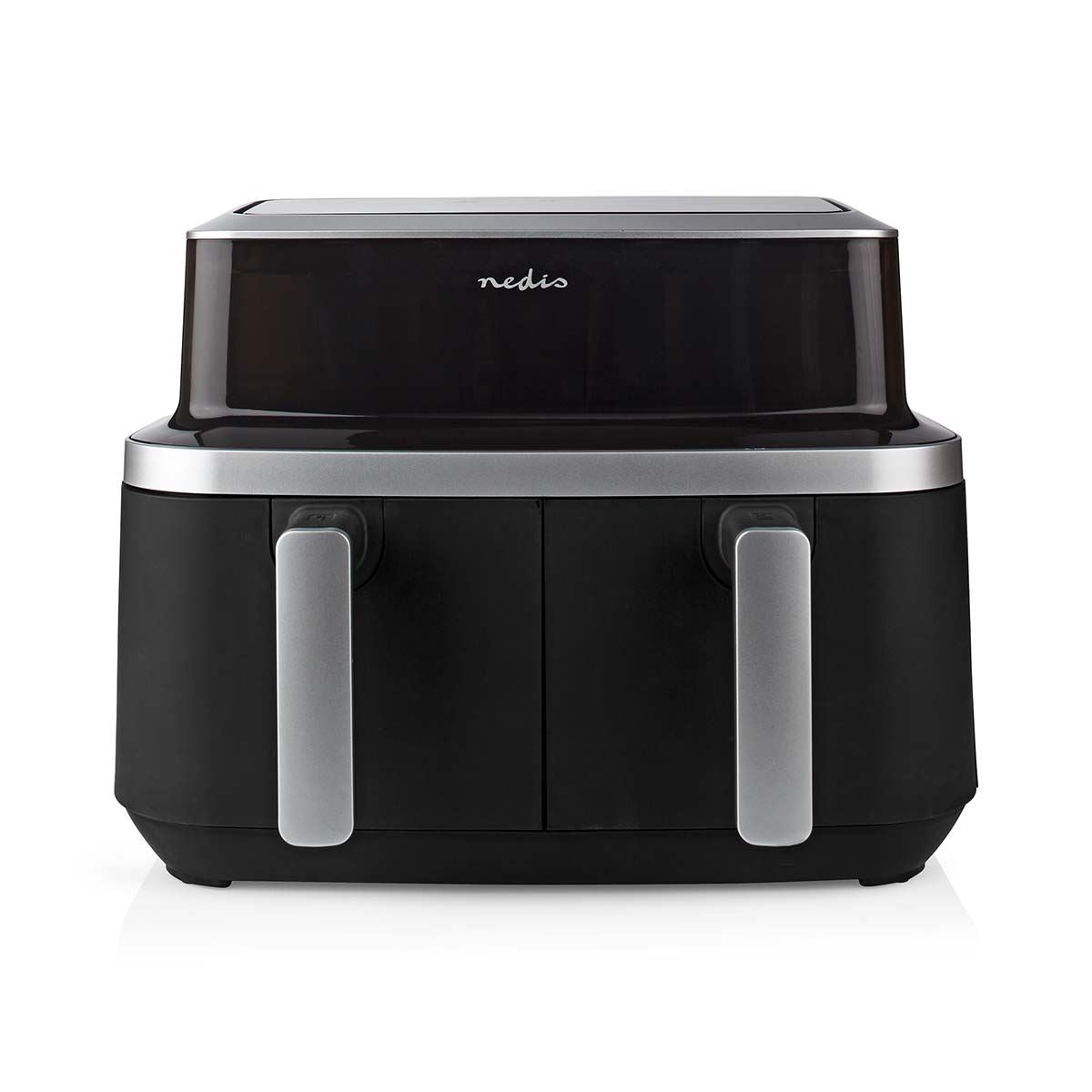 Nedis Hot Air Fryer | 2x4.2 l | Timer: 60 min | Number of preset programs: 10 | Digital