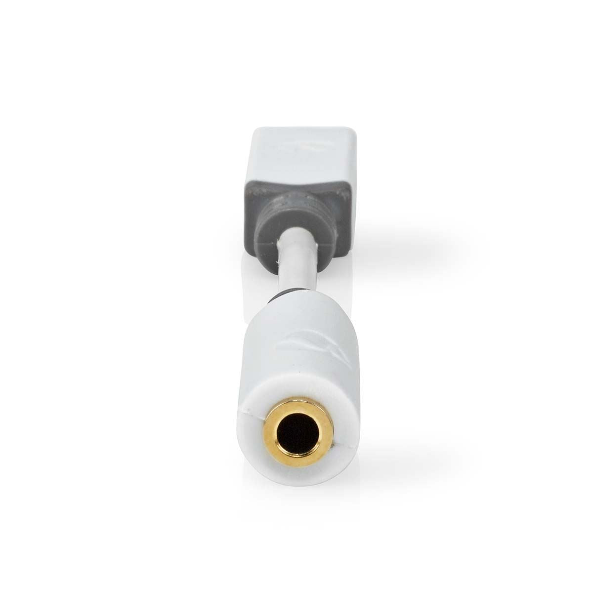 Nedis USB-C™ Adapter | USB 2.0 | USB-C™ Male | 3.5 mm Female | 0.10 m | Round | Gold Plated | PVC | White | Box