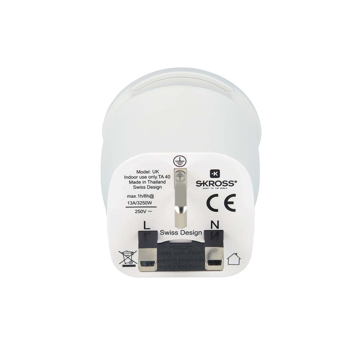 Skross SKross | Travel Adapter | Combo - World-to-UK Earthed