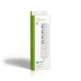 Nedis RFP410FWT | RF Plug | 433 MHz | 3680 W | Plug with earth contact / Type F (CEE 7/7) | White
