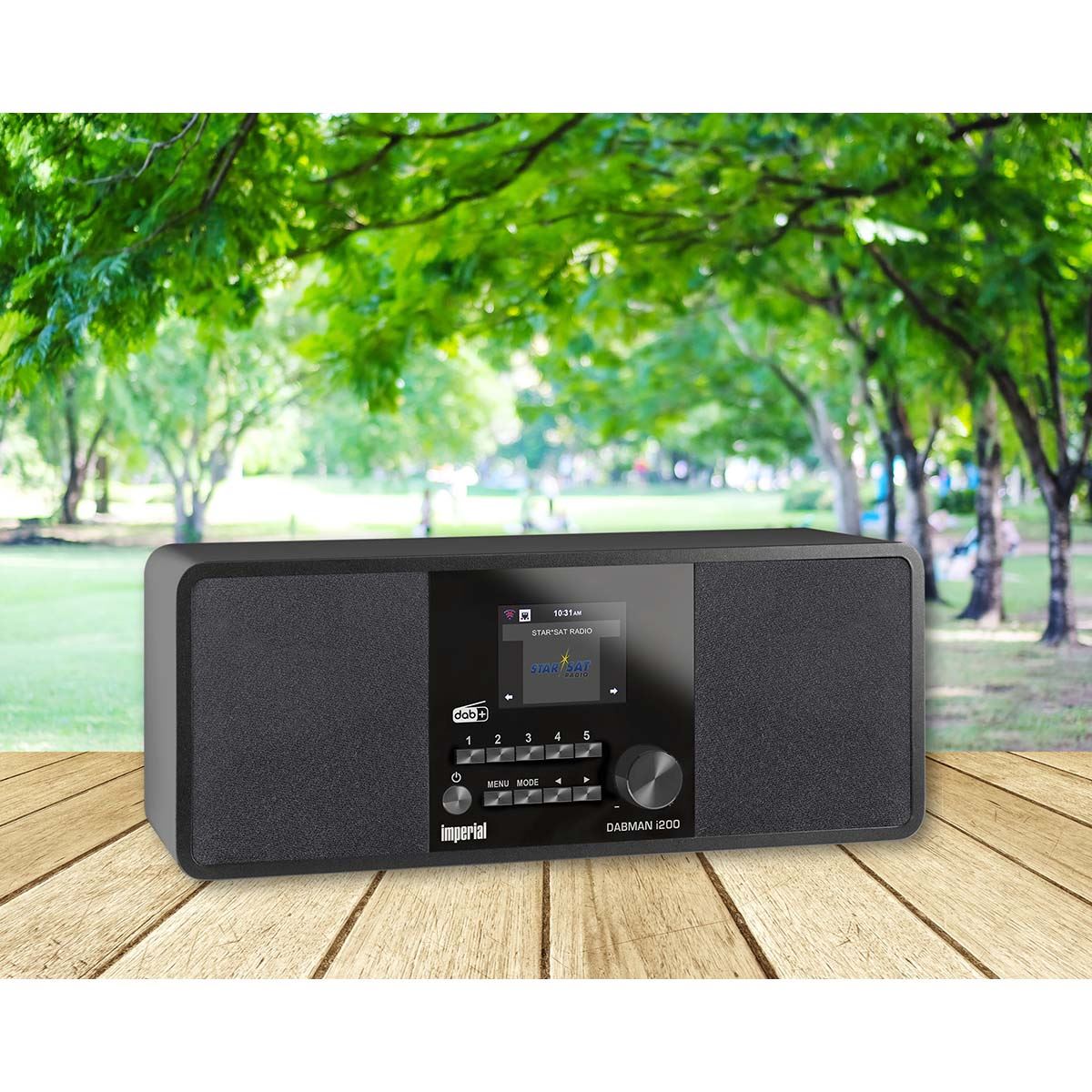 Imperial DABMAN i200 Multifunctional Stereo Radio DAB+ / FM / Internet Black