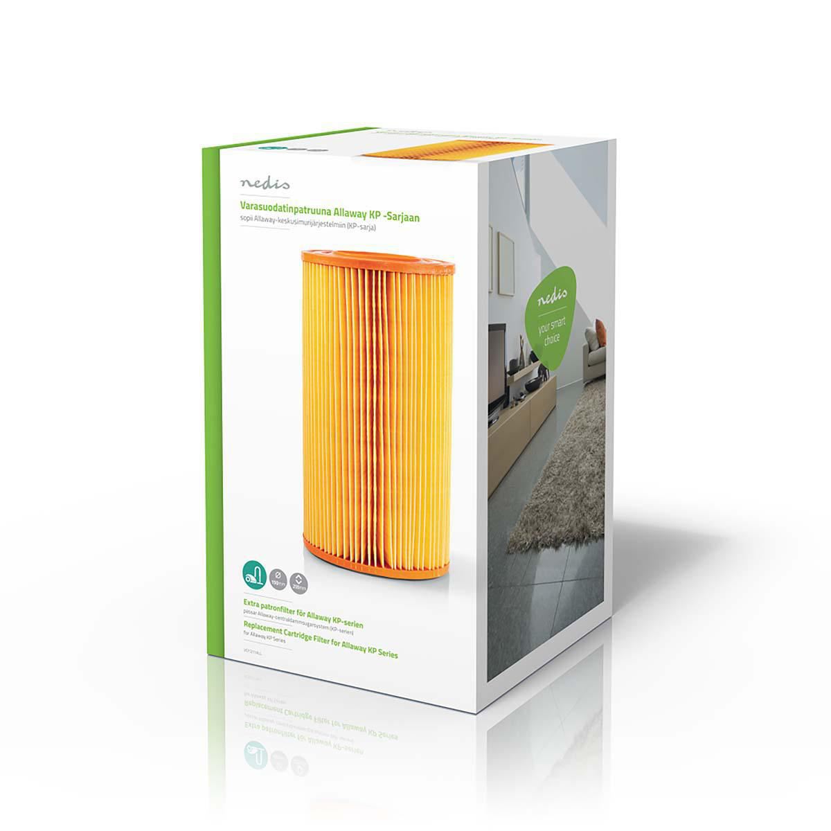 Nedis Vacuum Cleaner Cartridge Filter | Replacement for: Allaway | KP-Series | Motor Filter