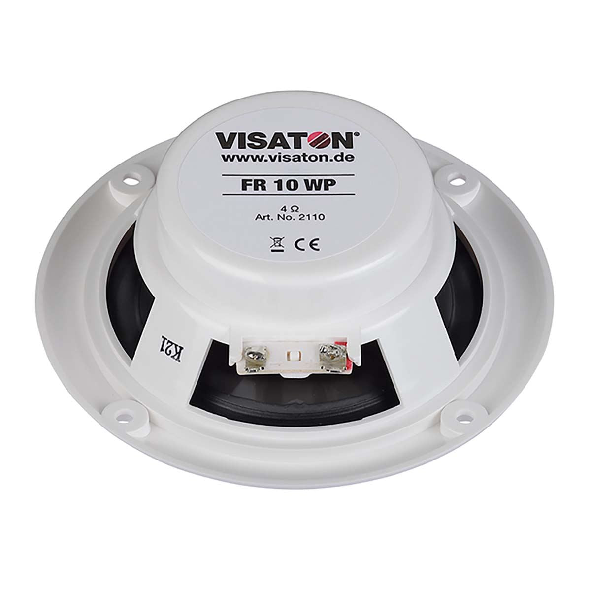 Visaton FR 10 WP - 4 Ohm (white) - Saltwater resistant 10 cm (4") full-range driver