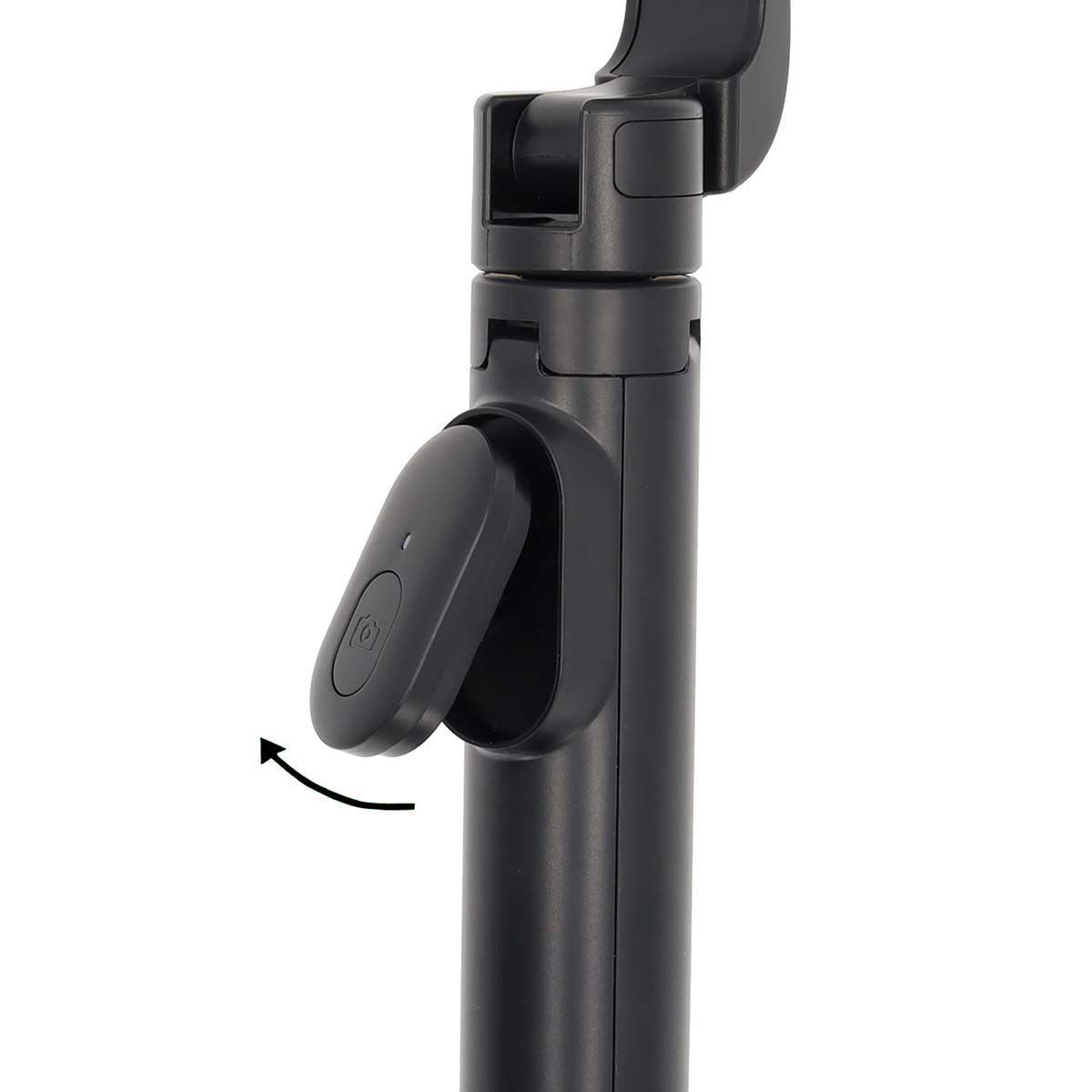 Nedis Bluetooth® Selfie Stick | Bluetooth® version: 5.0 | Maximum screen size: 7 " | Folded lenght: 17 cm | Unfolded length: 61 cm | Maximum weight capacity: 1000 g | Battery Powered