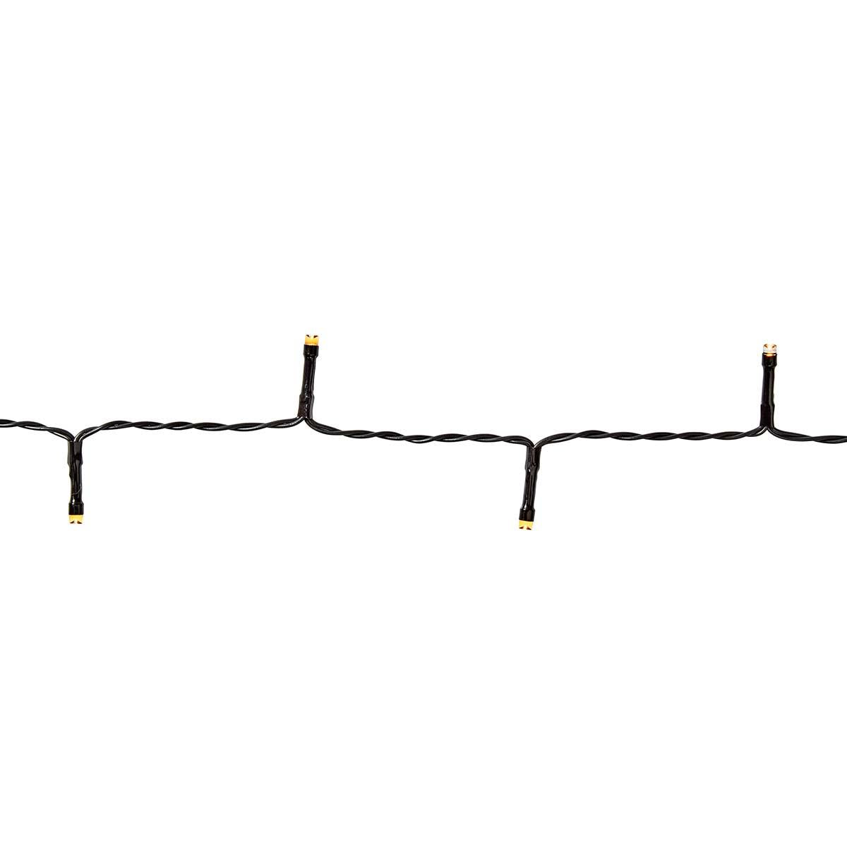 Nedis Christmas Lights | String | 48 LED's | Warm White | 3.60 m | Light effects: 7 | Indoor & Outdoor | Battery Powered